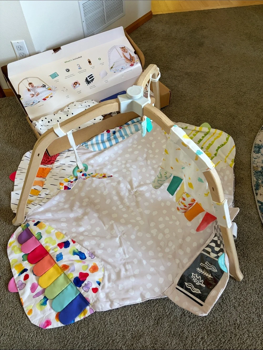 Lovevery The Play Gym with extra accessories